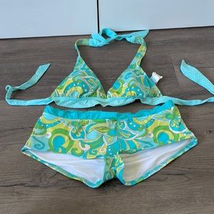 Bikini with shorts